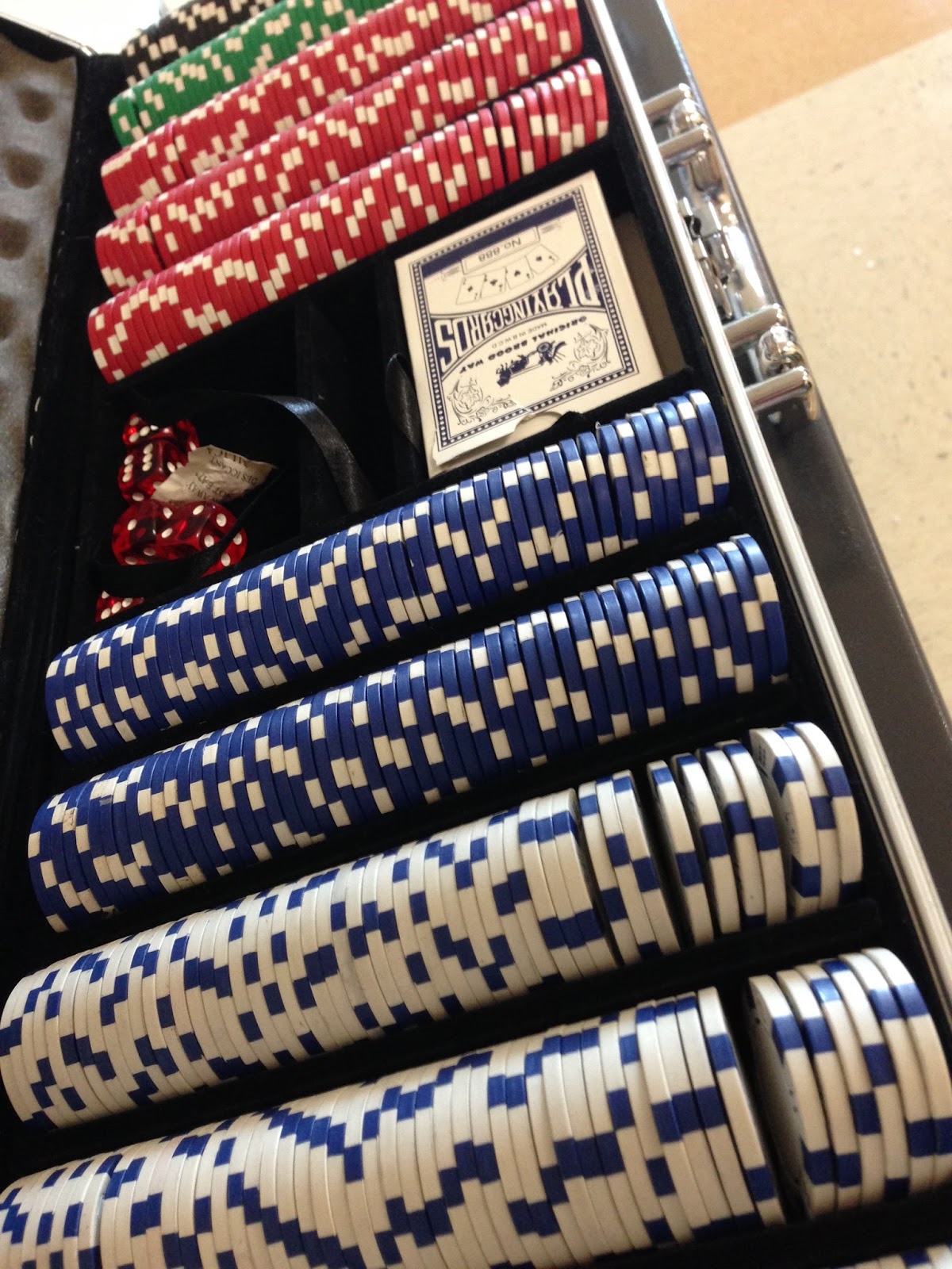 Math Dyal Poker Chip Review Game