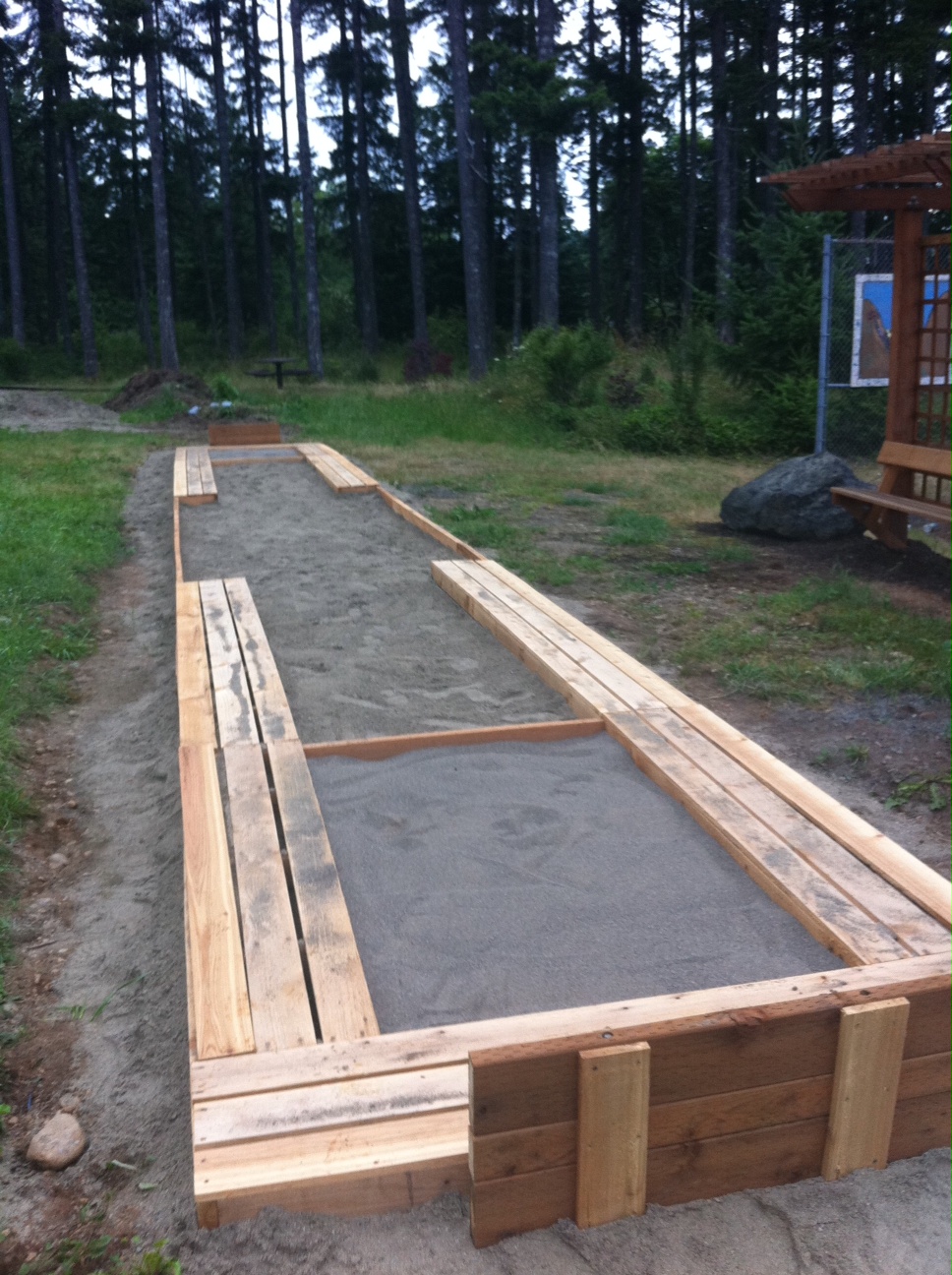 Quilcene Conversations New Horse Shoe Pit at the Quilcene Community