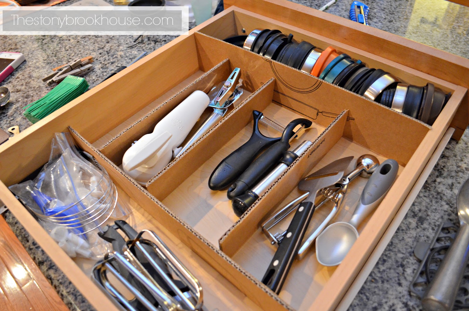 Kitchen Utensil Drawer Organizer For Under 1 The Stonybrook House