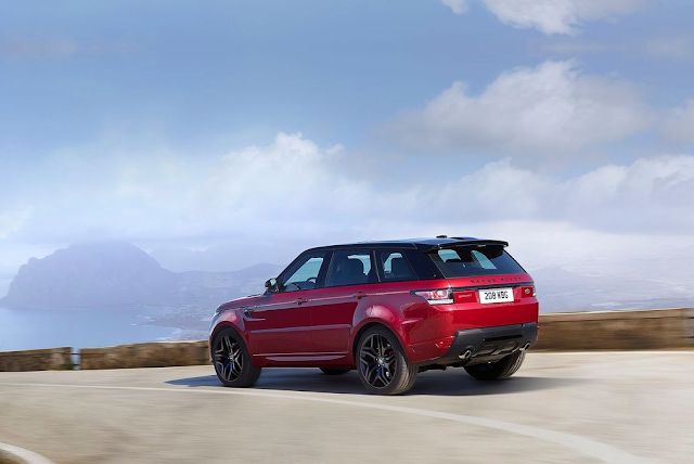 Range Rover Sport HST 2016 Land Rover Range Rover Sport HST red