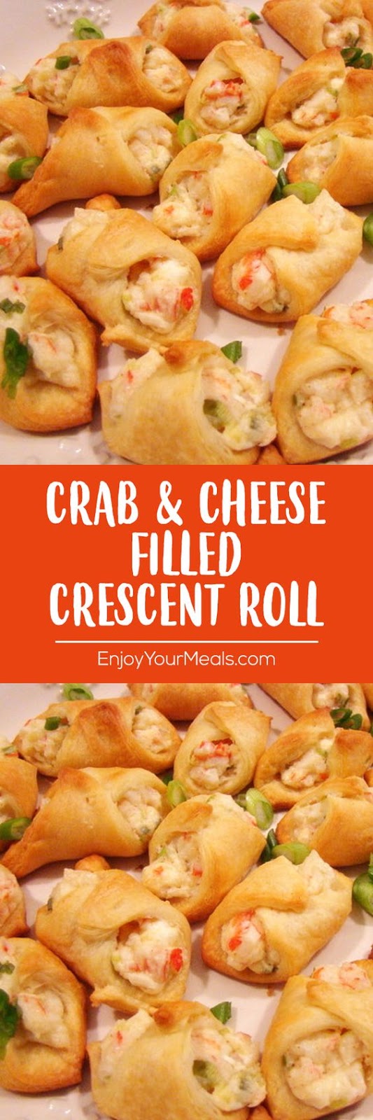 Crab & Cheese Filled Crescent Rolls Healthy Dinner Recipes Easy