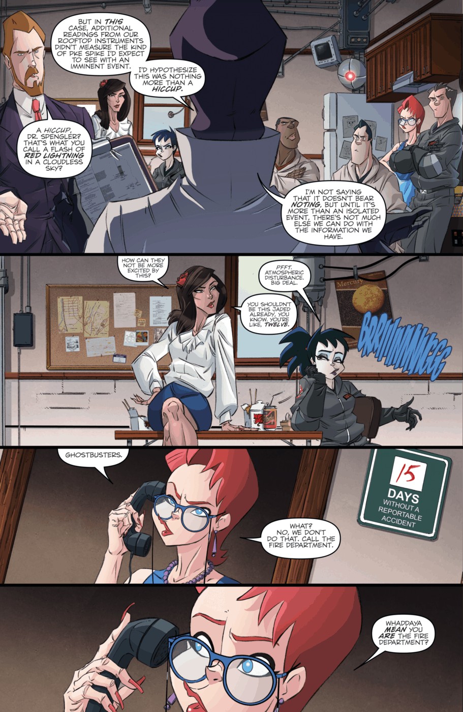 Read online Ghostbusters (2013) comic -  Issue #9 - 13