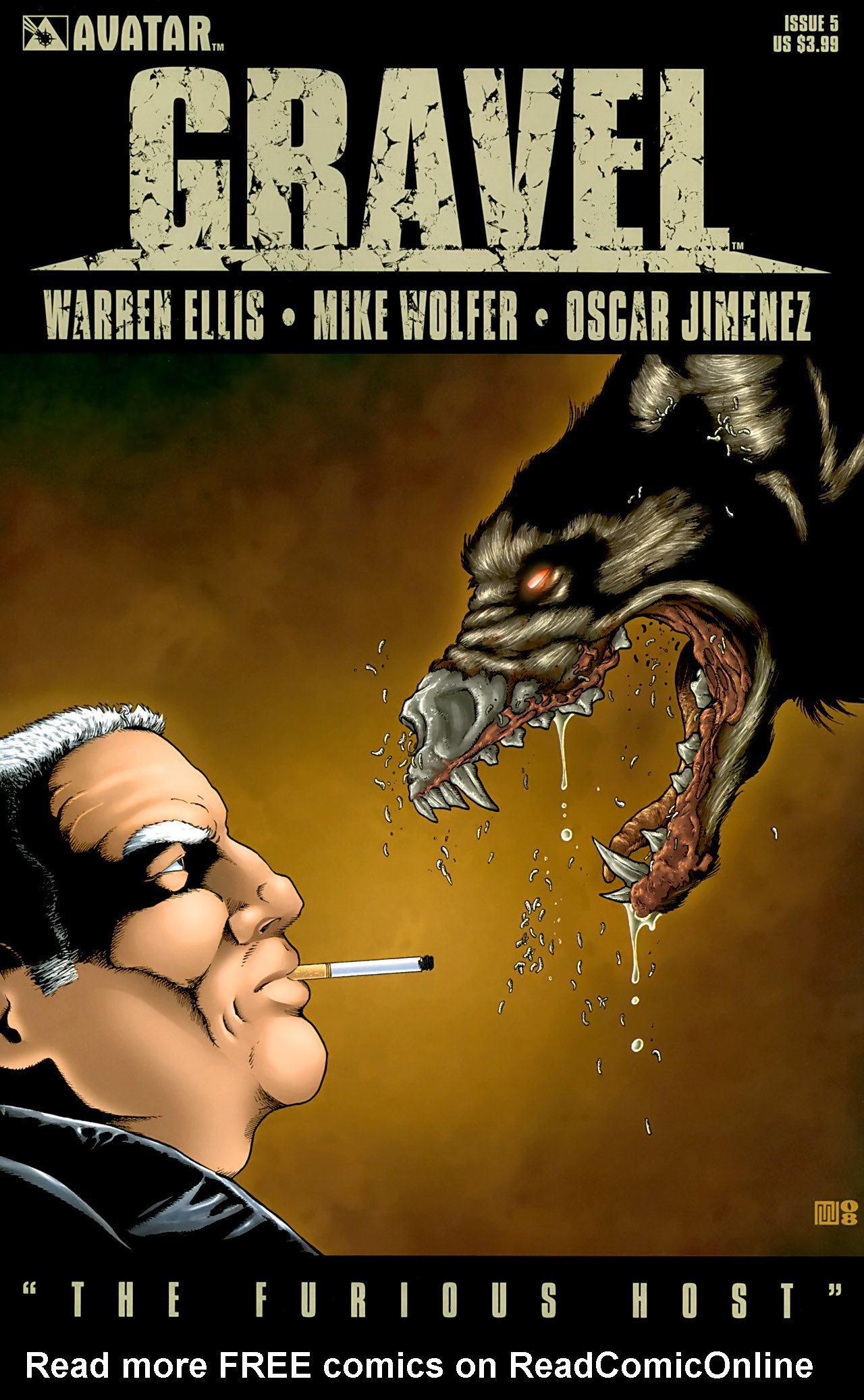 Read online Gravel comic -  Issue #5 - 2