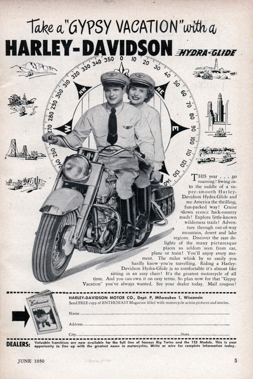 Vintage Motorcycle Advertisements 20