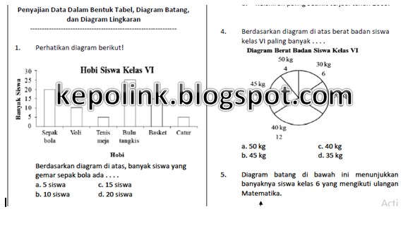 Soal latihan matematika image