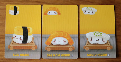 Sushi Go - nigiri cards | Random Nerdery
