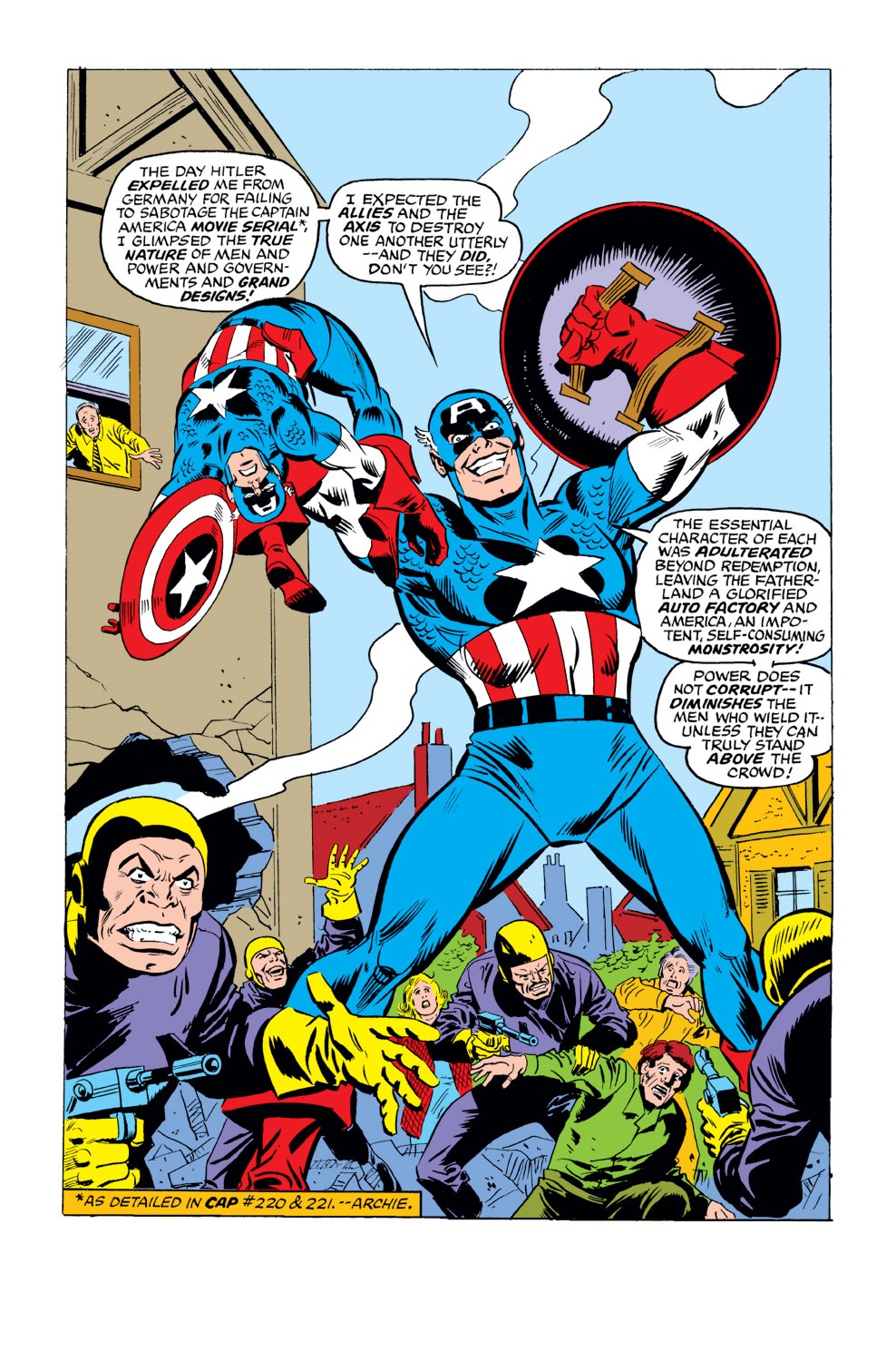 Read online Captain America (1968) comic -  Issue #221 - 6