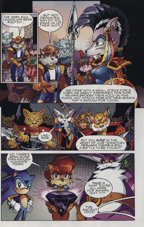 Read online Sonic The Hedgehog comic -  Issue #214 - 19