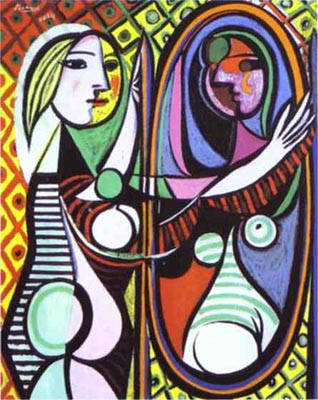 "Girl Before A Mirror," Pablo Picasso (1932)