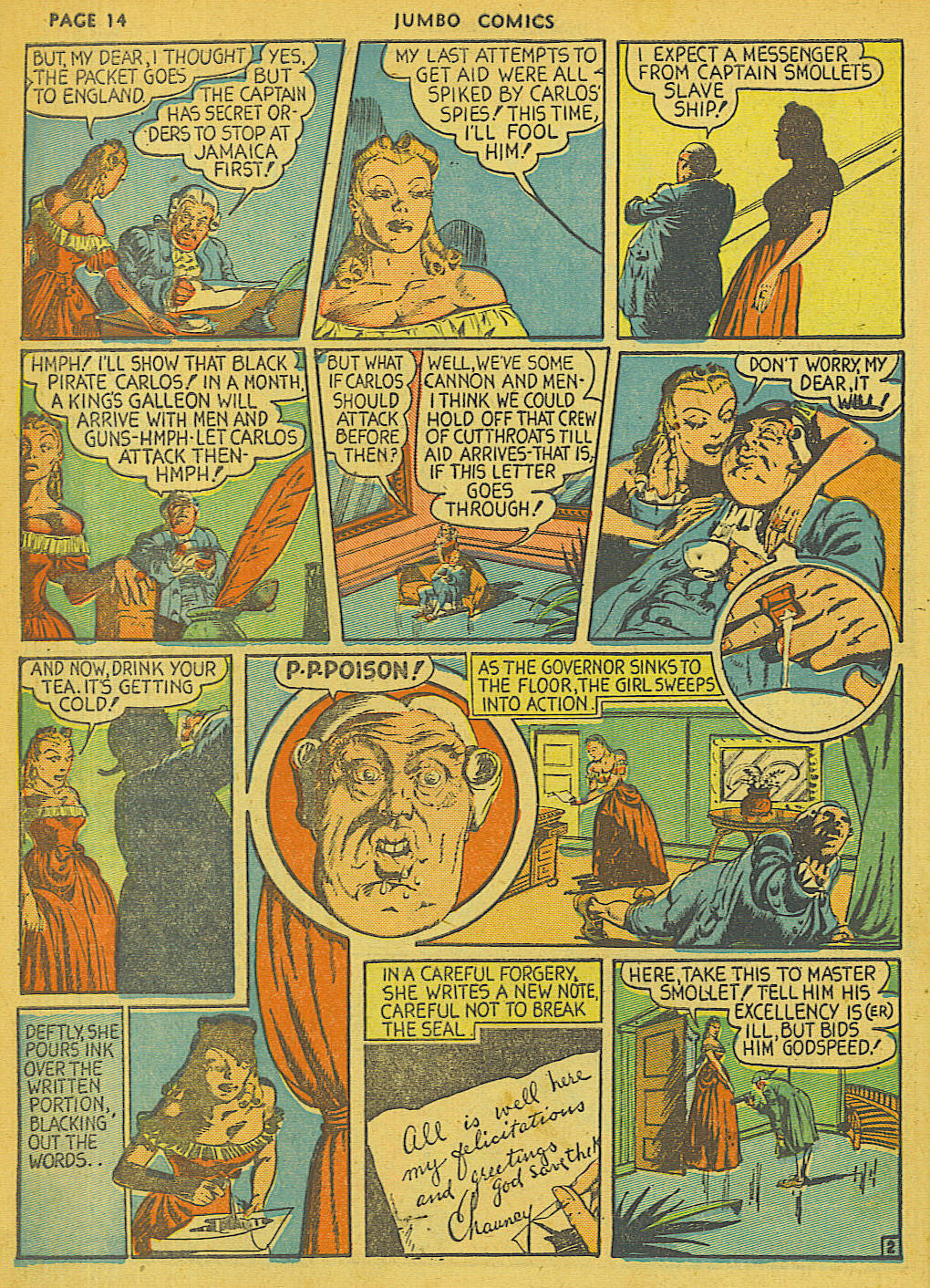 Read online Jumbo Comics comic -  Issue #14 - 16