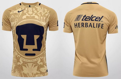 Nueva camisetas de futbol 2017: Nueva camiseta del Pumas 2016 2017