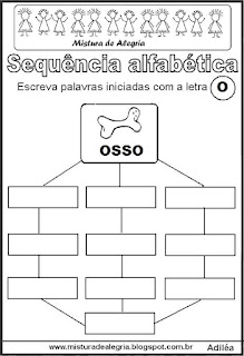 Sequência alfabética letra O