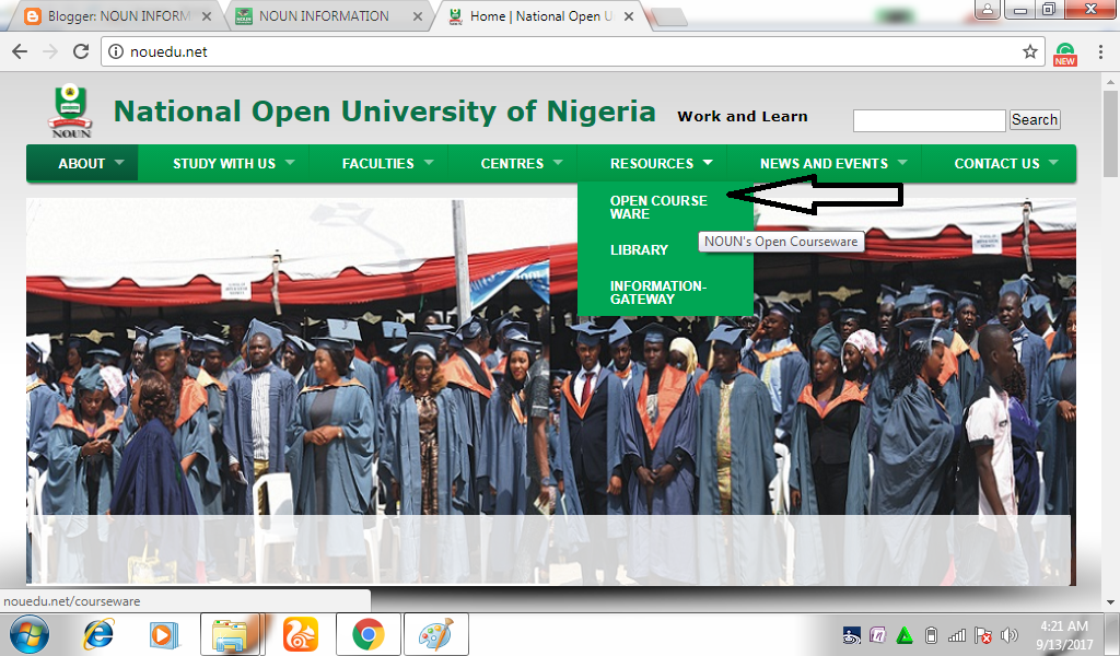 How To Download NOUN ECourse Materials NOUN INFORMATION