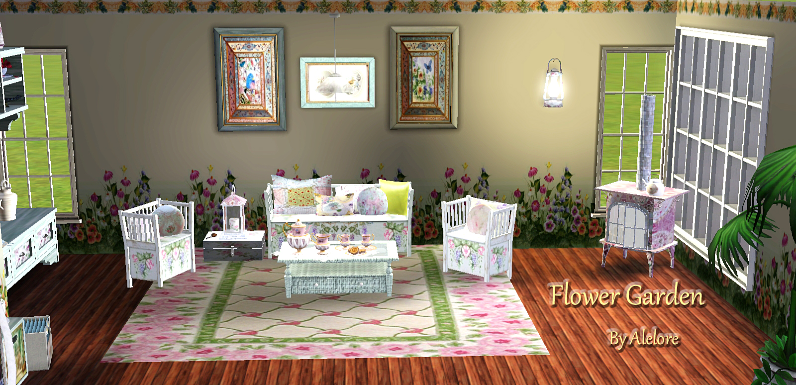 My Sims 3 Blog Flower Garden Set by Alelore