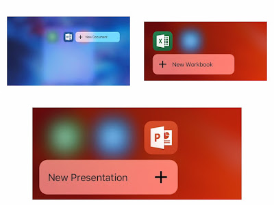 Microsoft Office for iOS gets support for 3D Touch 