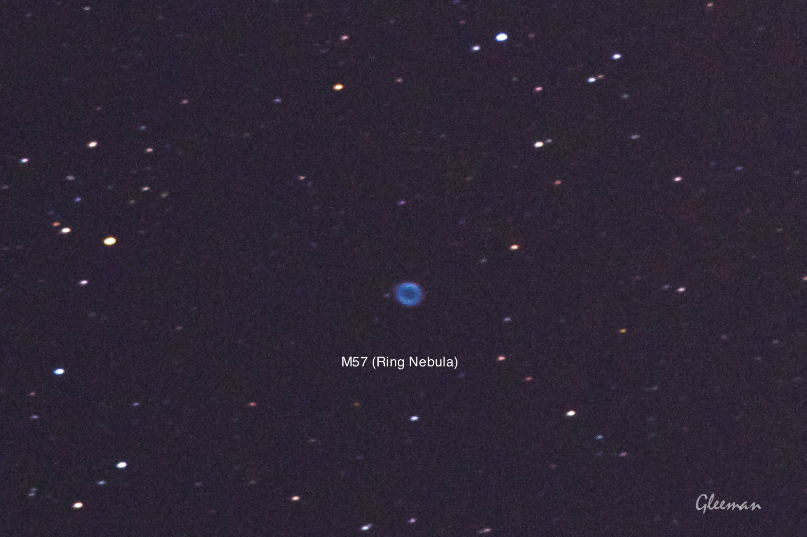 M57/ Pentax Pentax 75SDHF + 1.4XL + K5 ,O-GPS1 Astrotracer