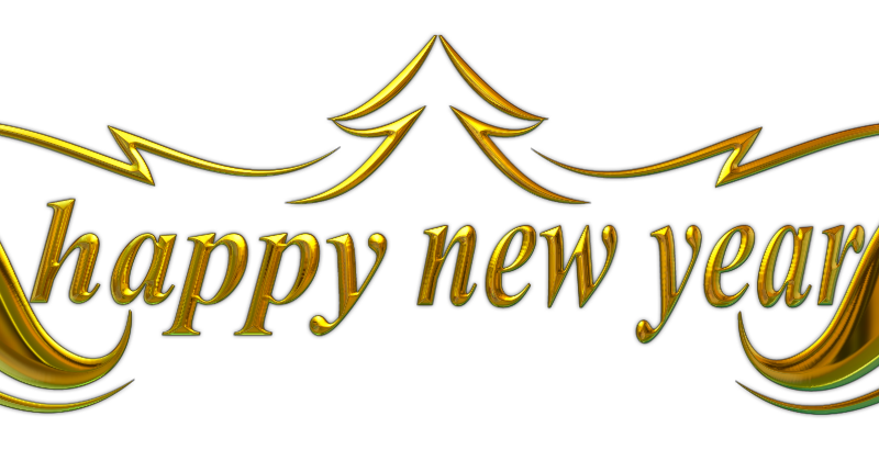 happy new year text clipart - photo #5