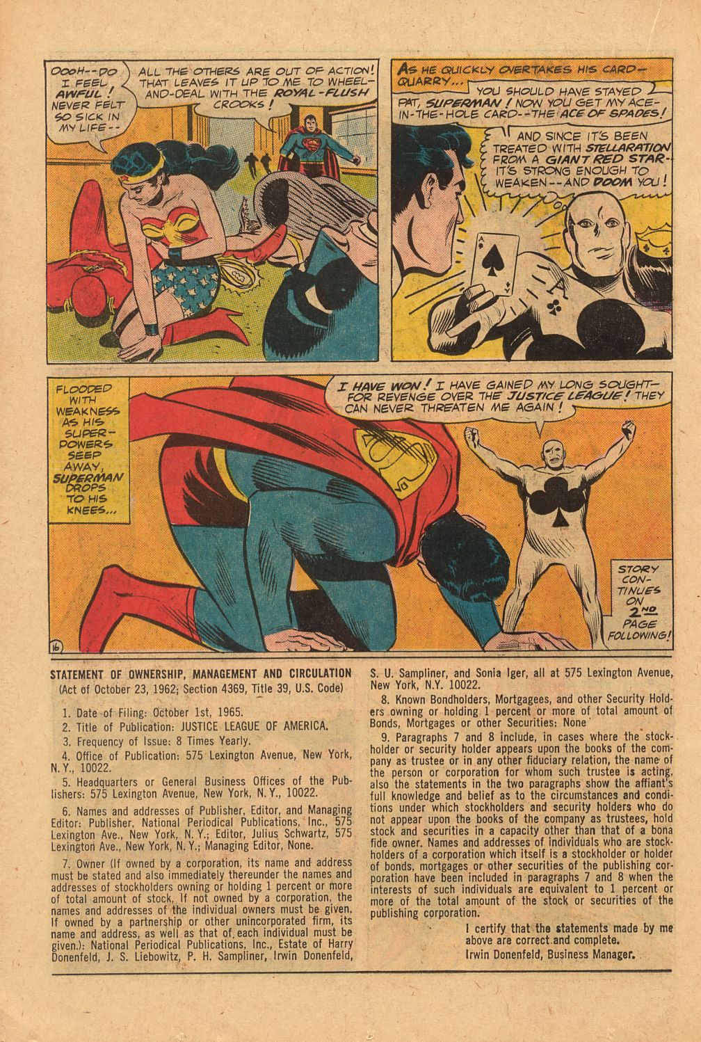 Justice League of America (1960) 43 Page 17