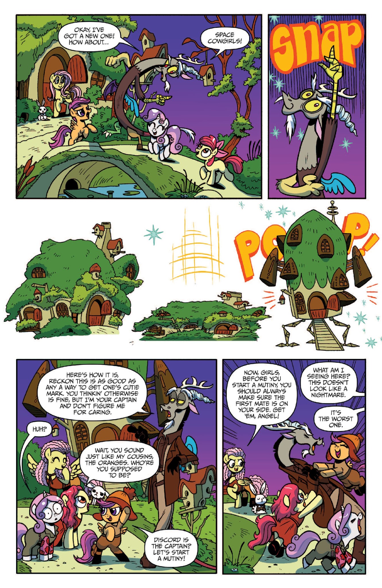 Read online My Little Pony: Friends Forever comic -  Issue #20 - 21