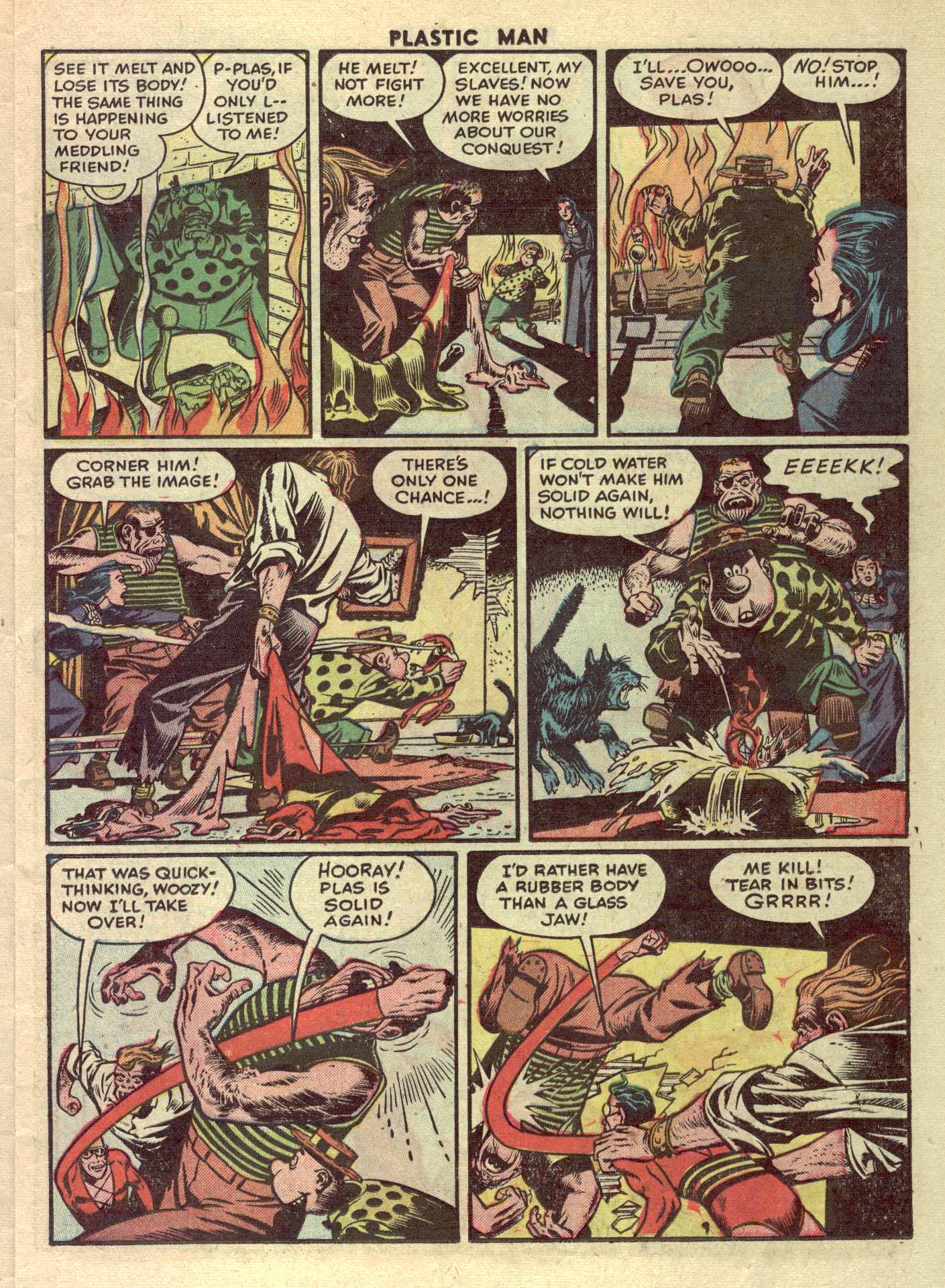 Read online Plastic Man (1943) comic -  Issue #42 - 11