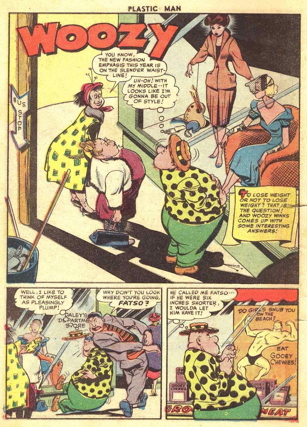 Read online Plastic Man (1943) comic -  Issue #51 - 14