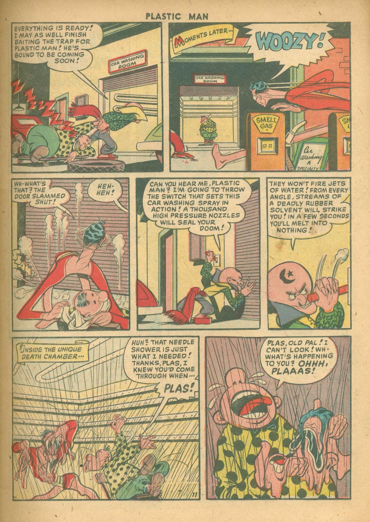 Read online Plastic Man (1943) comic -  Issue #21 - 13