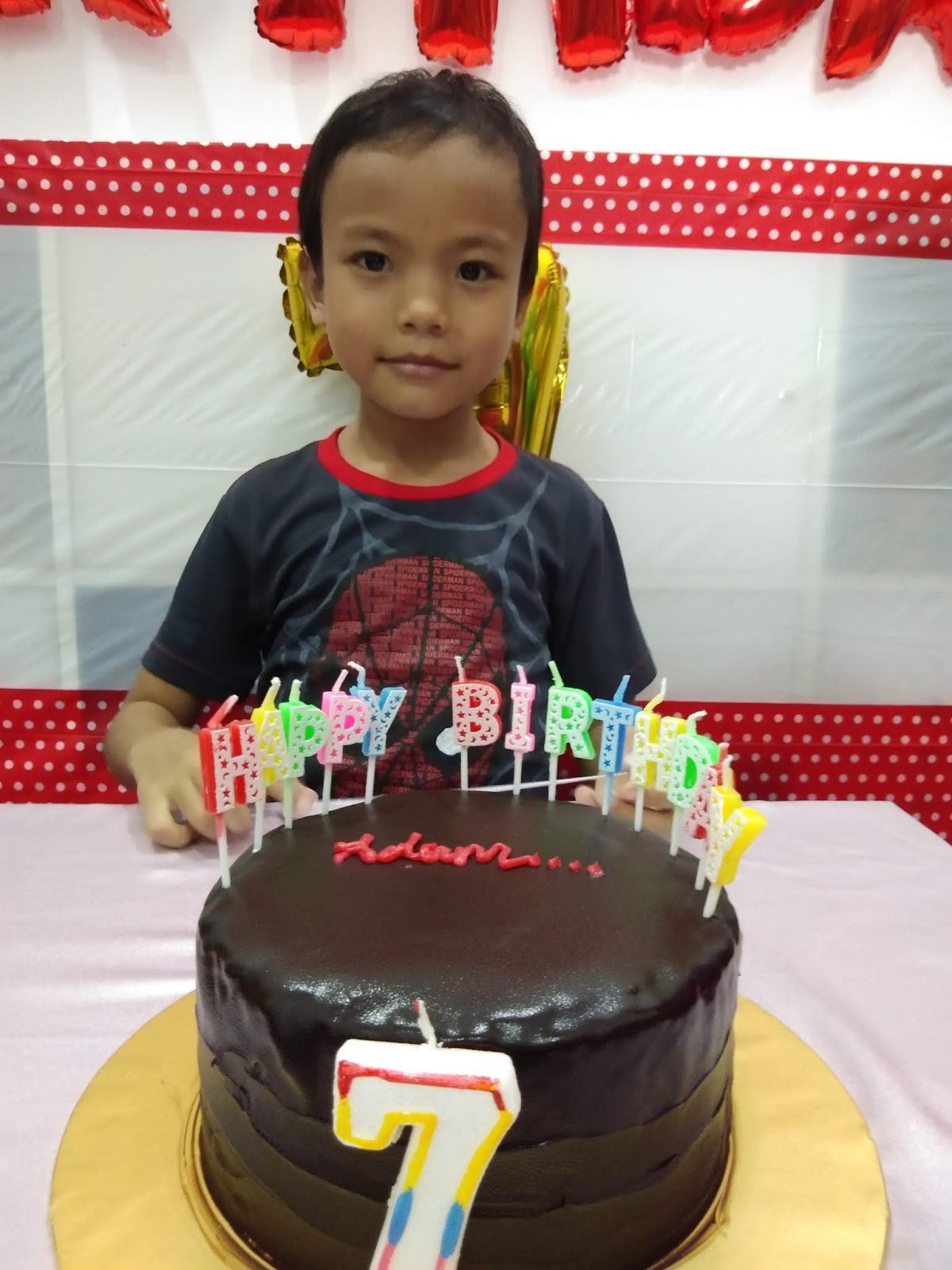 Happy 7th birthday Adam Rayyan | irrayyan.com