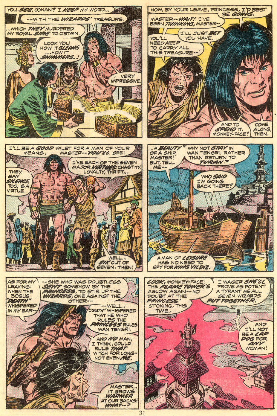 Read online Conan the Barbarian (1970) comic -  Issue #34 - 19