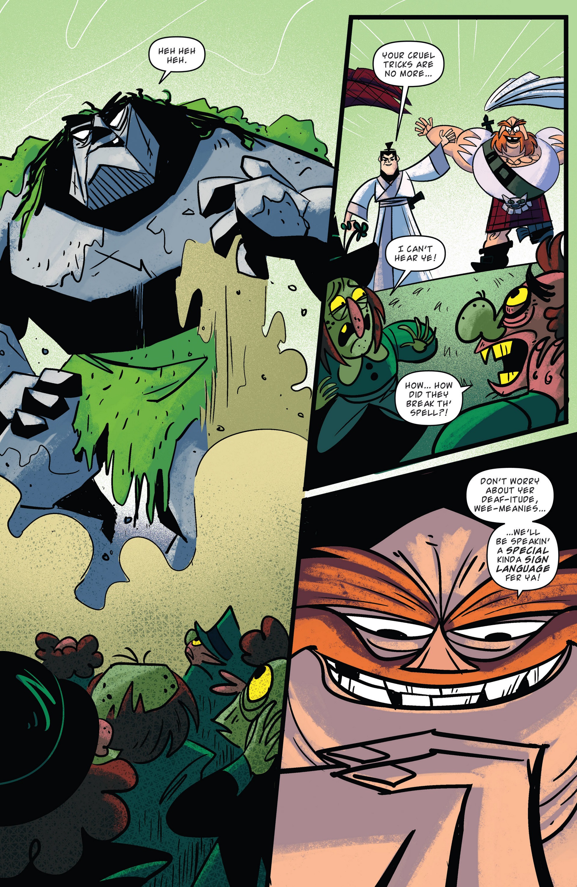 Read online Samurai Jack comic -  Issue #7 - 21