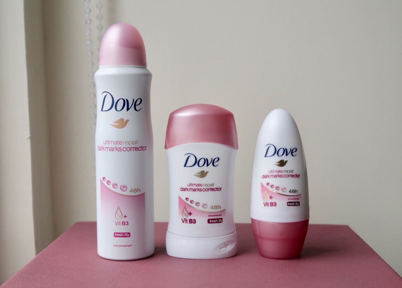 Dove's new deo will correct dark underarm marks!