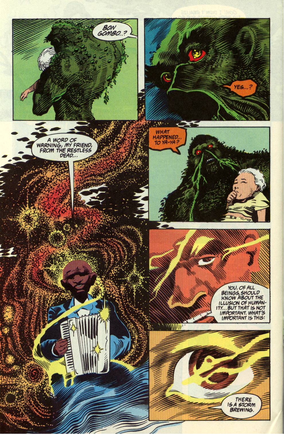 Read online Swamp Thing (1982) comic -  Issue #111 - 23