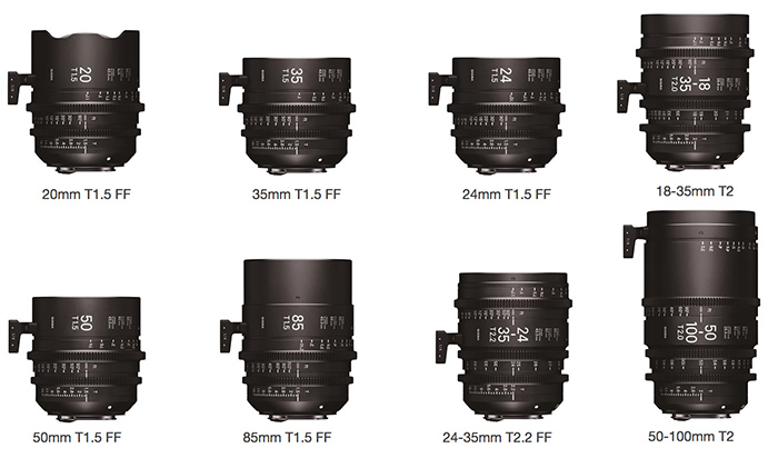 Объективы Sigma Cine Объективы Sigma Cine