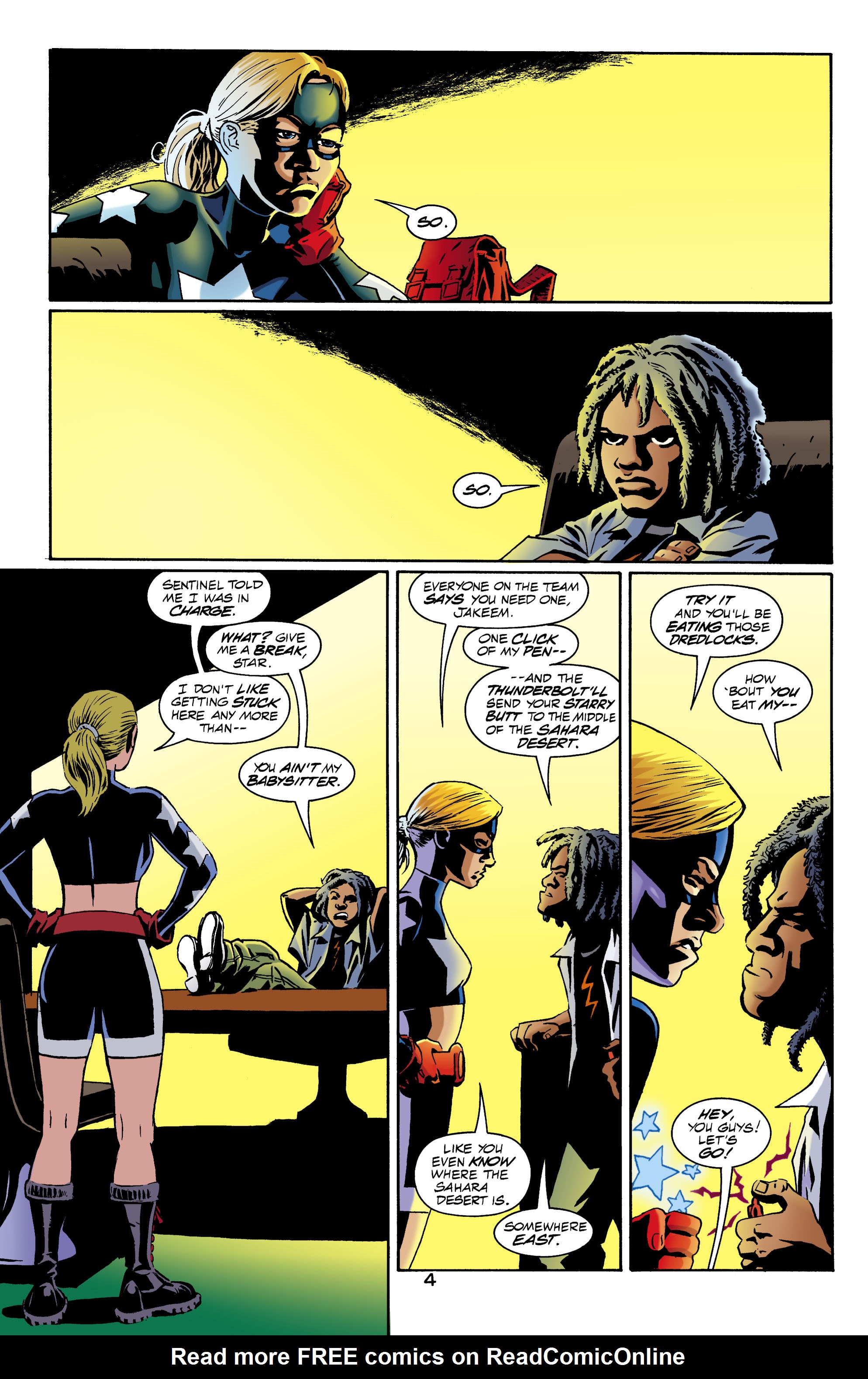 Read online JSA (1999) comic -  Issue #29 - 4