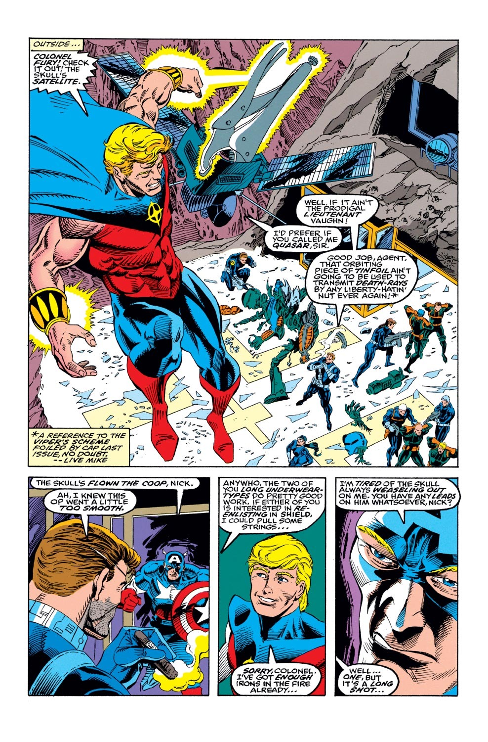 Captain America (1968) Issue #420 #369 - English 7