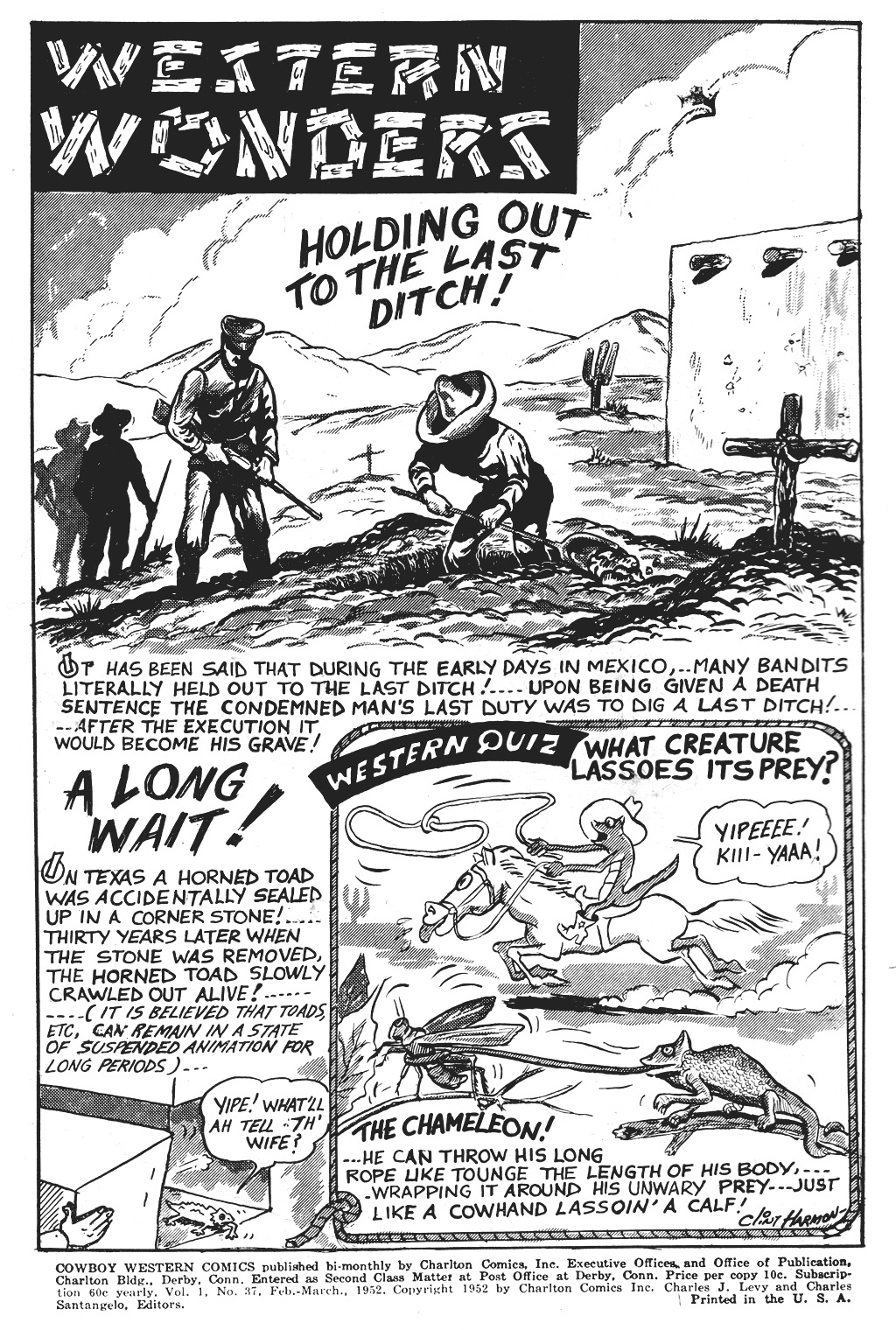 Read online Cowboy Western Comics (1948) comic -  Issue #37 - 2