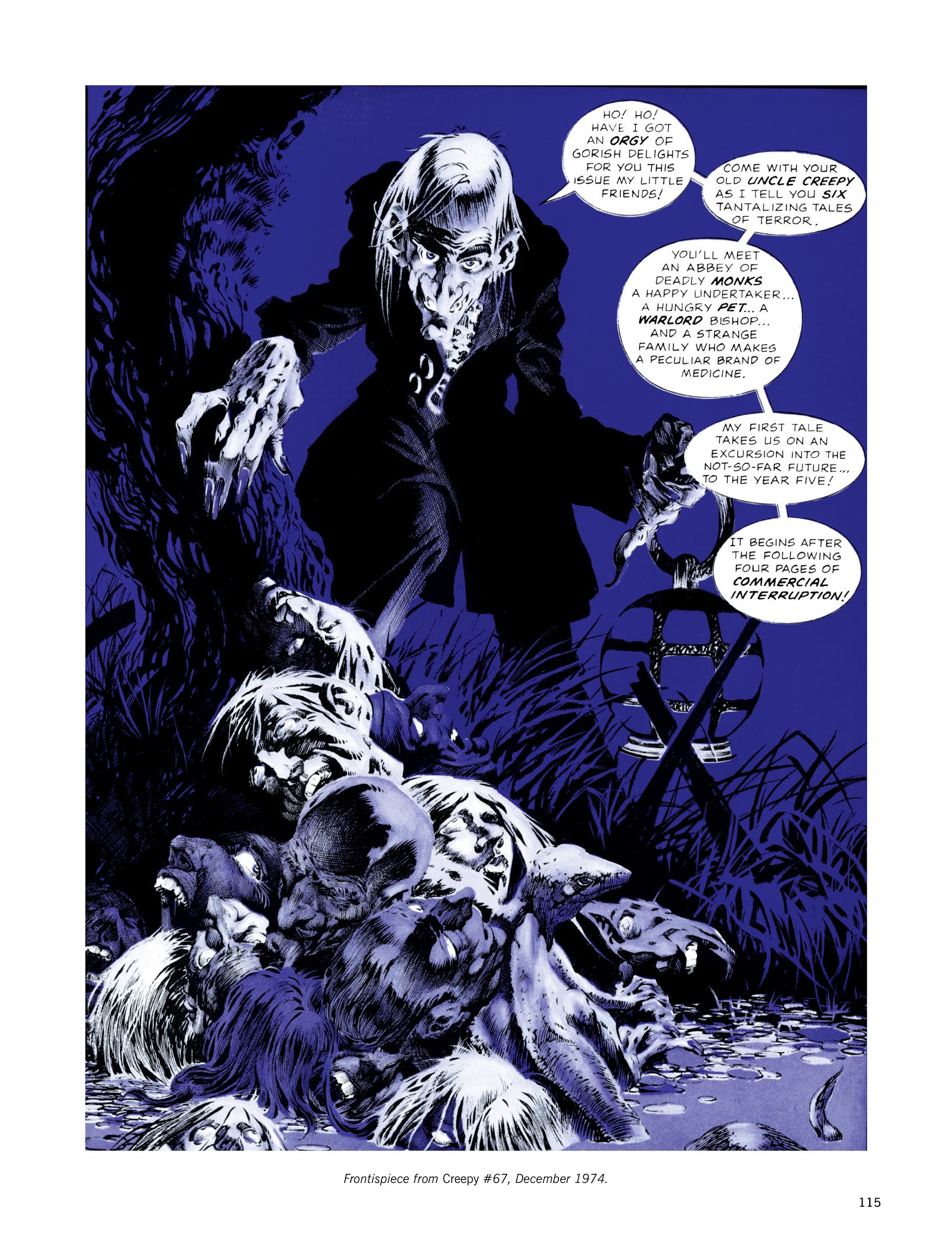 Read online Creepy Presents Bernie Wrightson comic -  Issue # TPB - 118