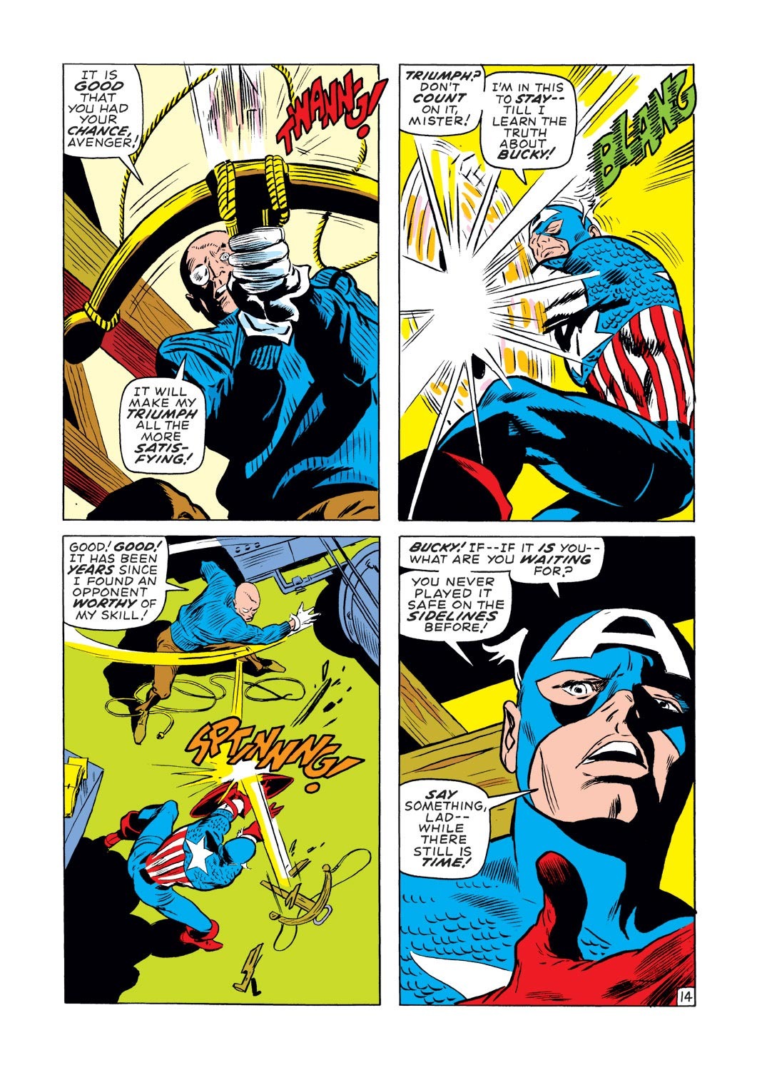 Read online Captain America (1968) comic - Issue #131 - 14