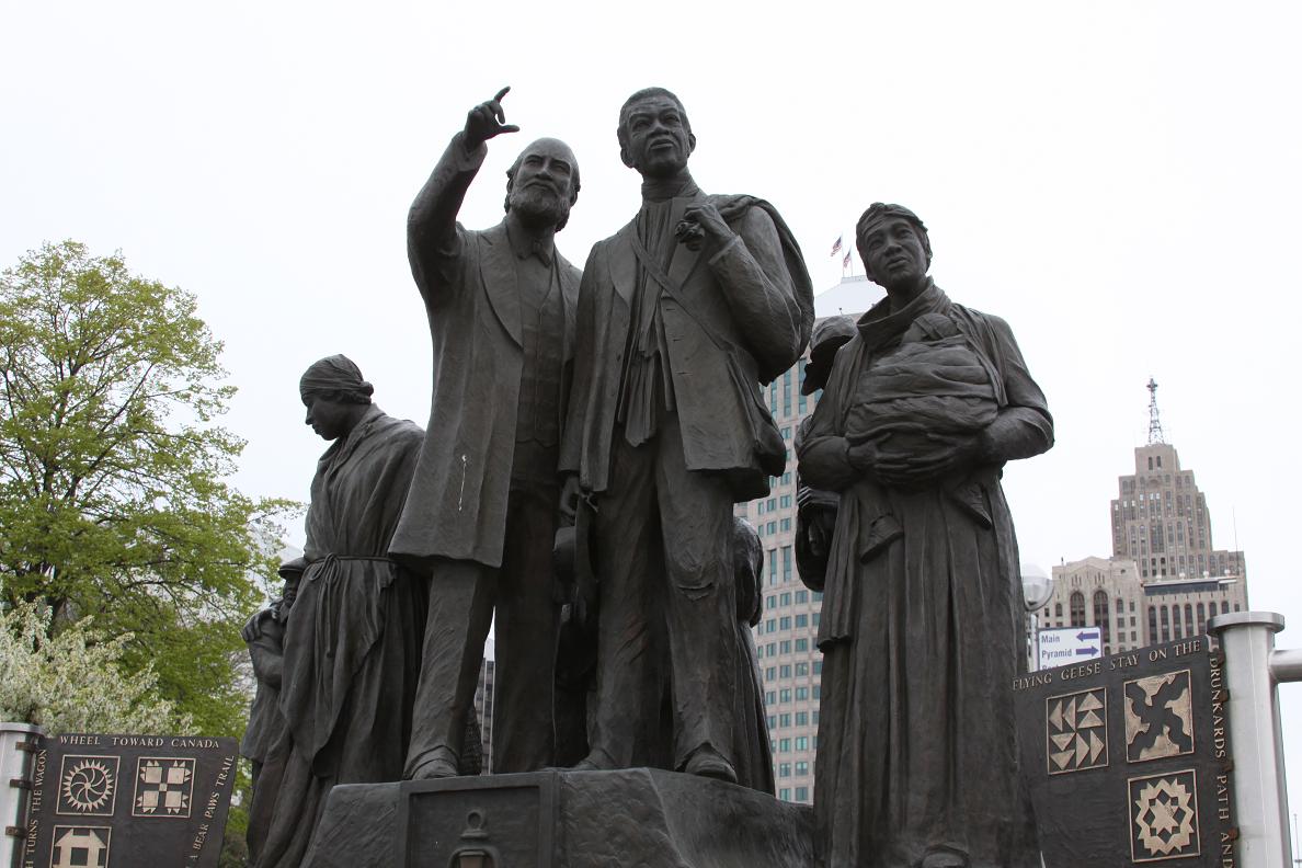 Michigan Exposures The Underground Railroad Statue