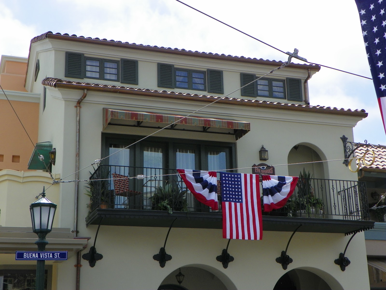 Image result for flag on buena vista street