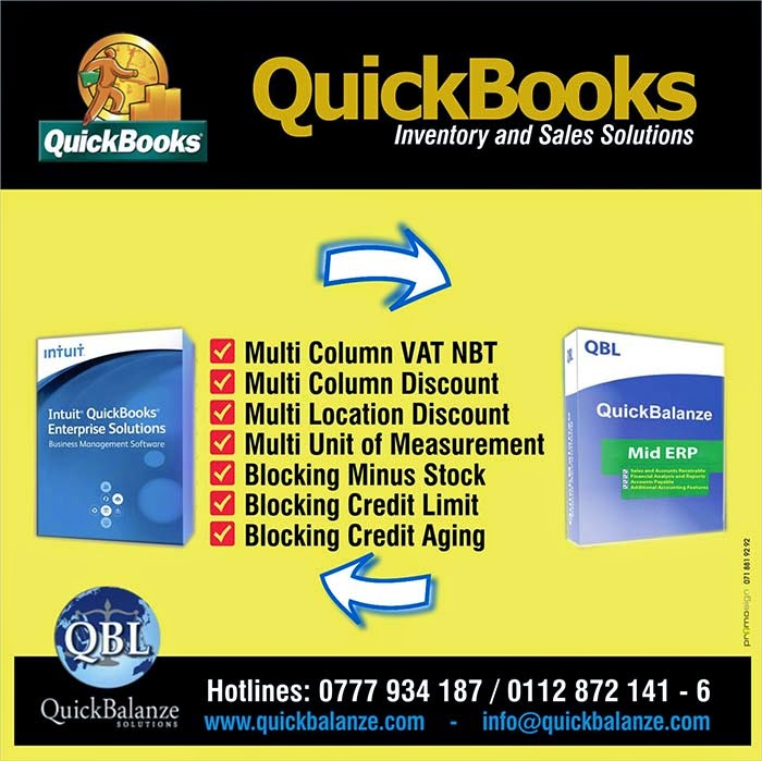 QuickBooks - Inventory and Sales Solutions. 