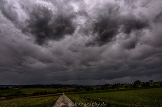 Wetterfotografie Wolkenformationen Weserbergland
