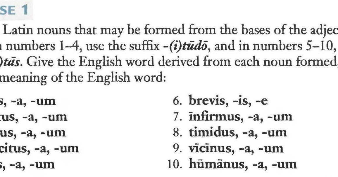 Latin II NBHS 2018 2019 November 27 Tuesday Chapter 18