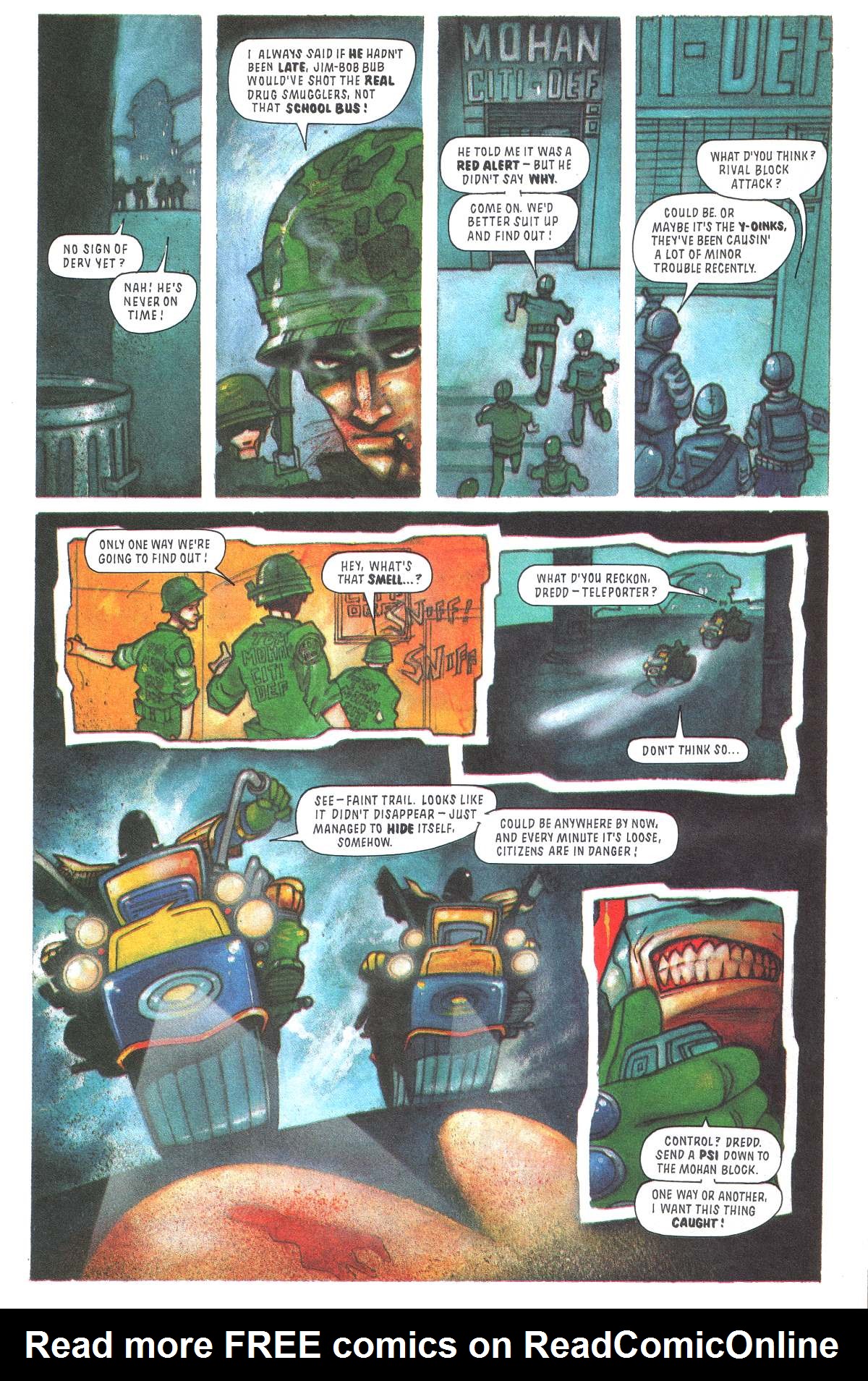 Read online Judge Dredd: The Complete Case Files comic -  Issue # TPB 16 (Part 1) - 131