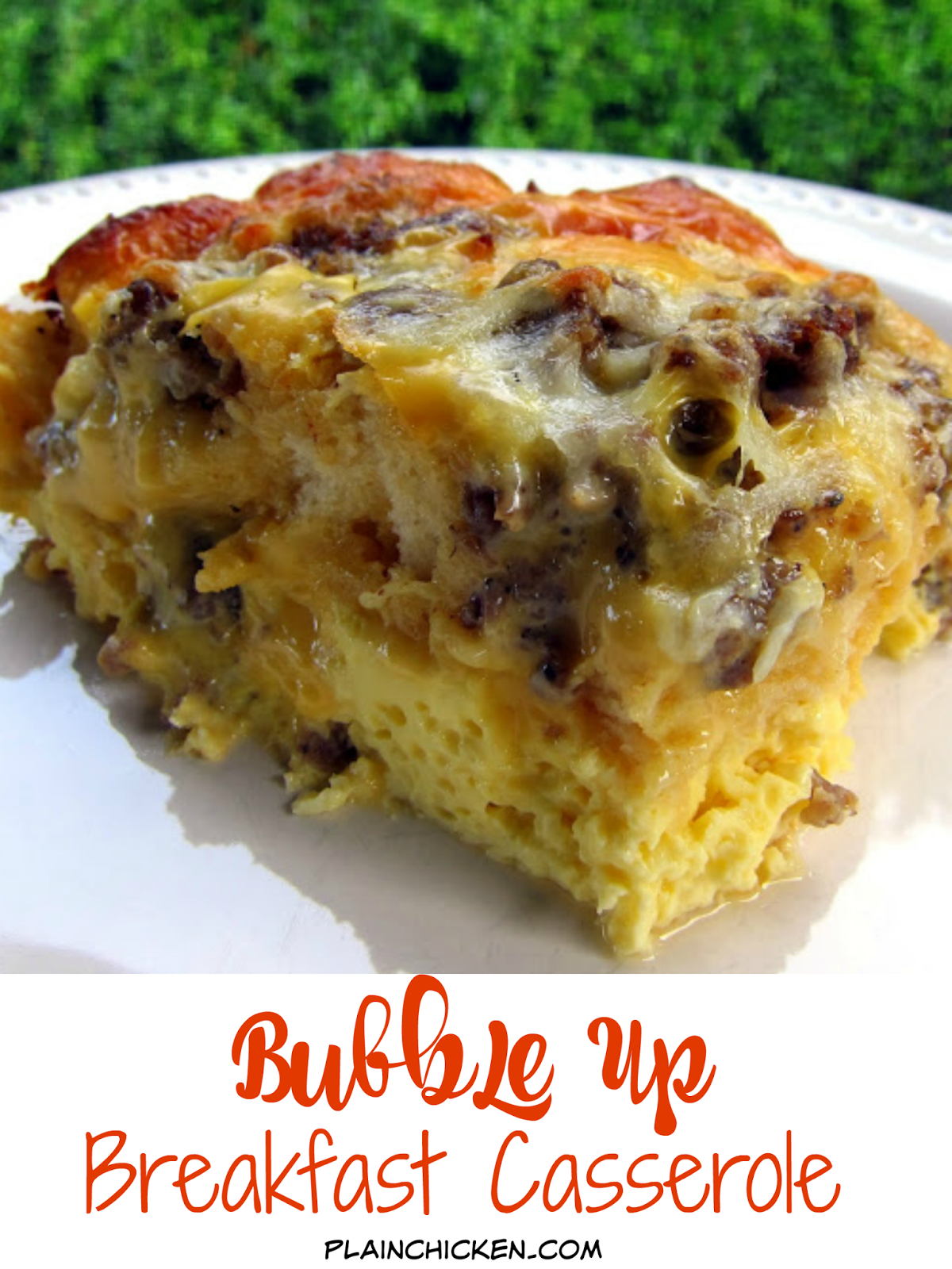 Bubble Up Breakfast Casserole Plain Chicken®