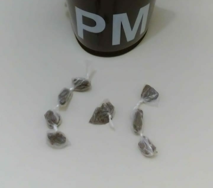 24ª CIPM prende acusado de tráfico de drogas em Piritiba