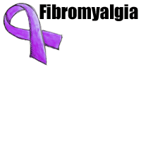 Ribbon for Fibromyalgia Support