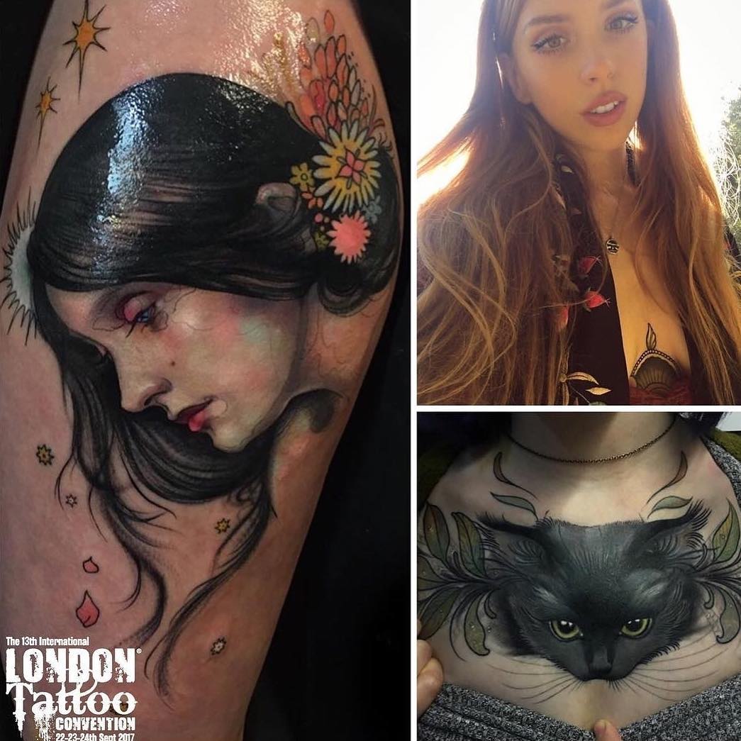 Top 10 Girl Tattoo models And Piercing model