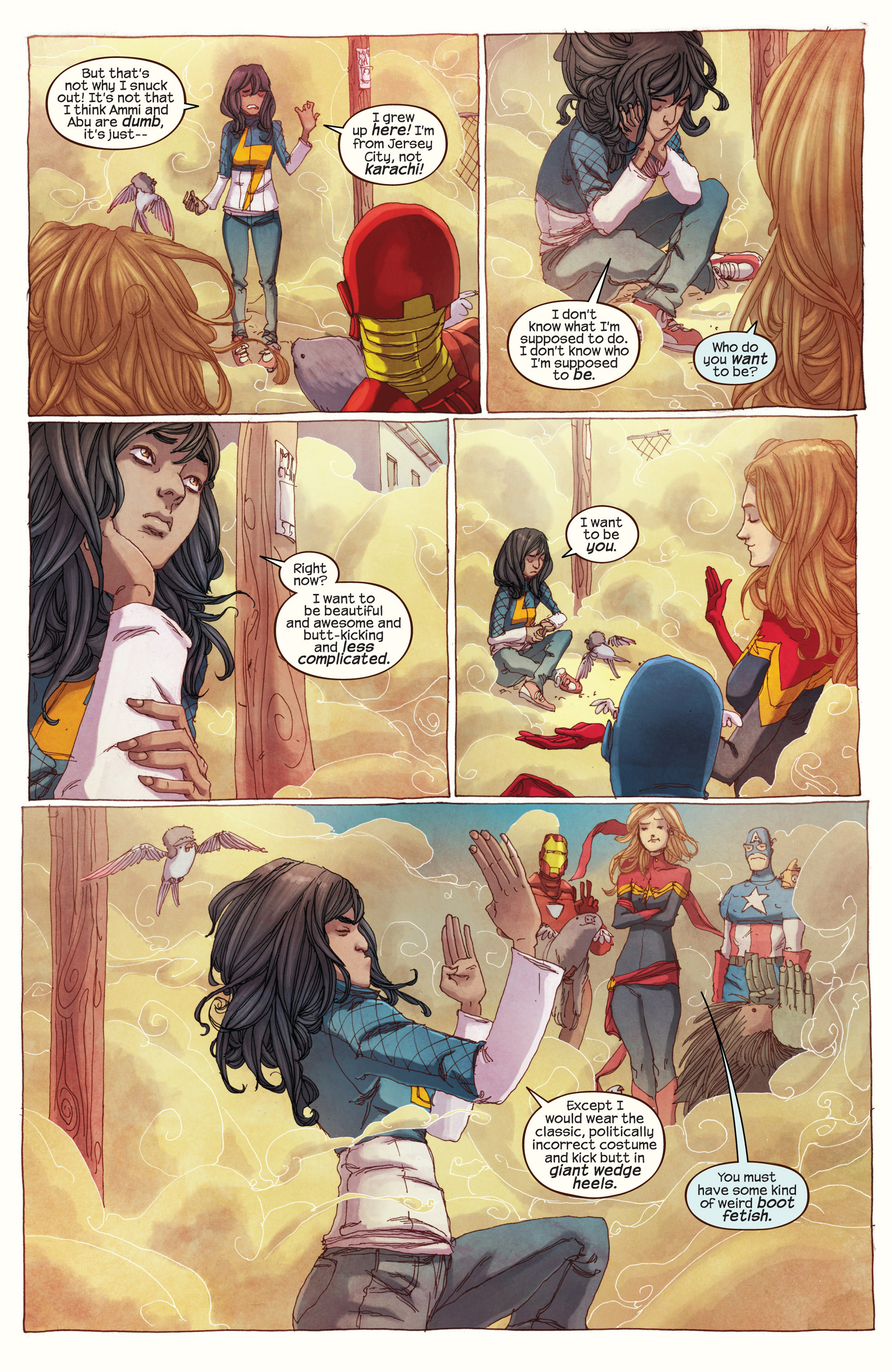 Read online Ms. Marvel (2014) comic -  Issue #1 - 18