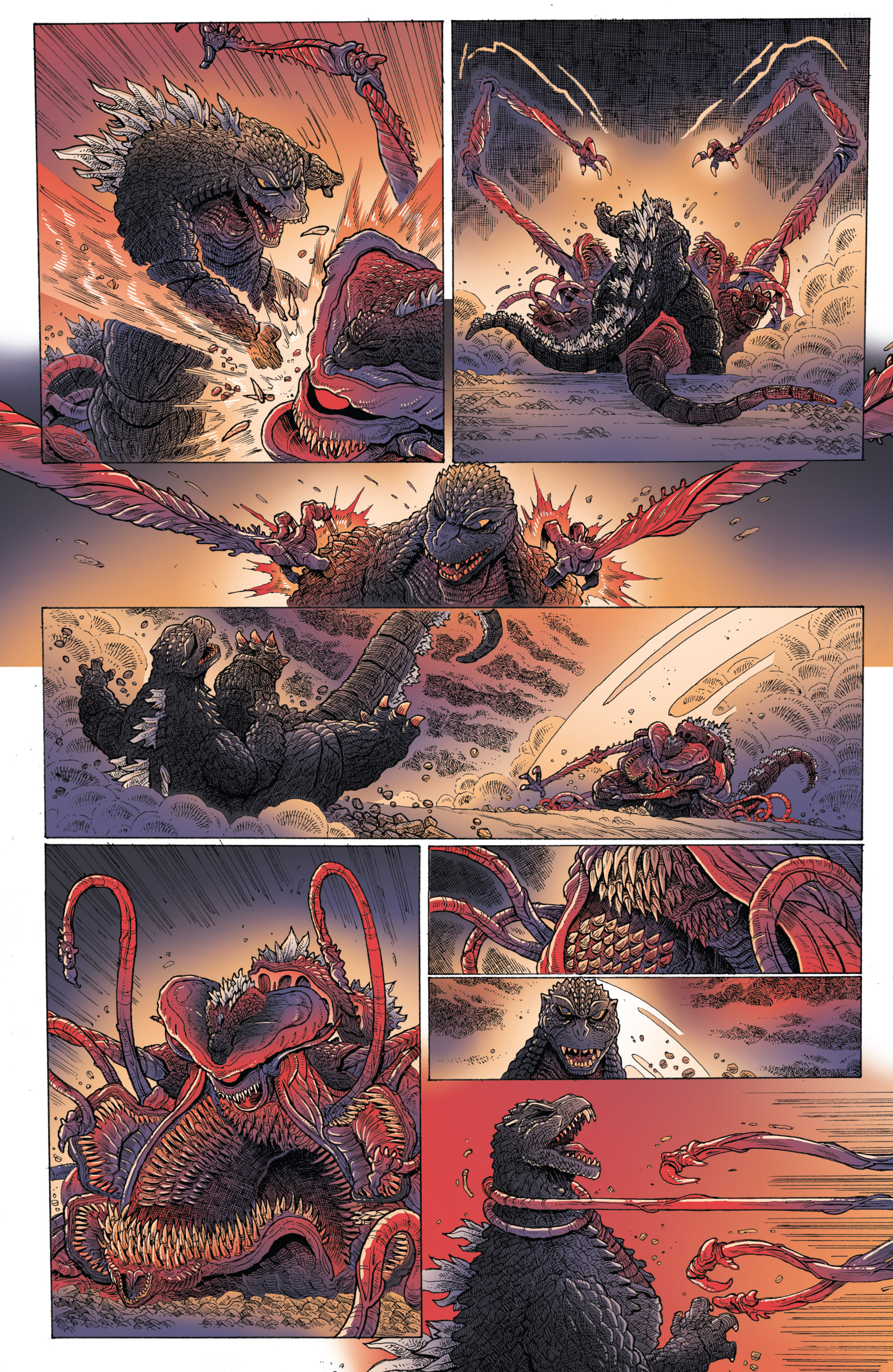 Read online Godzilla in Hell (2015) comic -  Issue #1 - 17