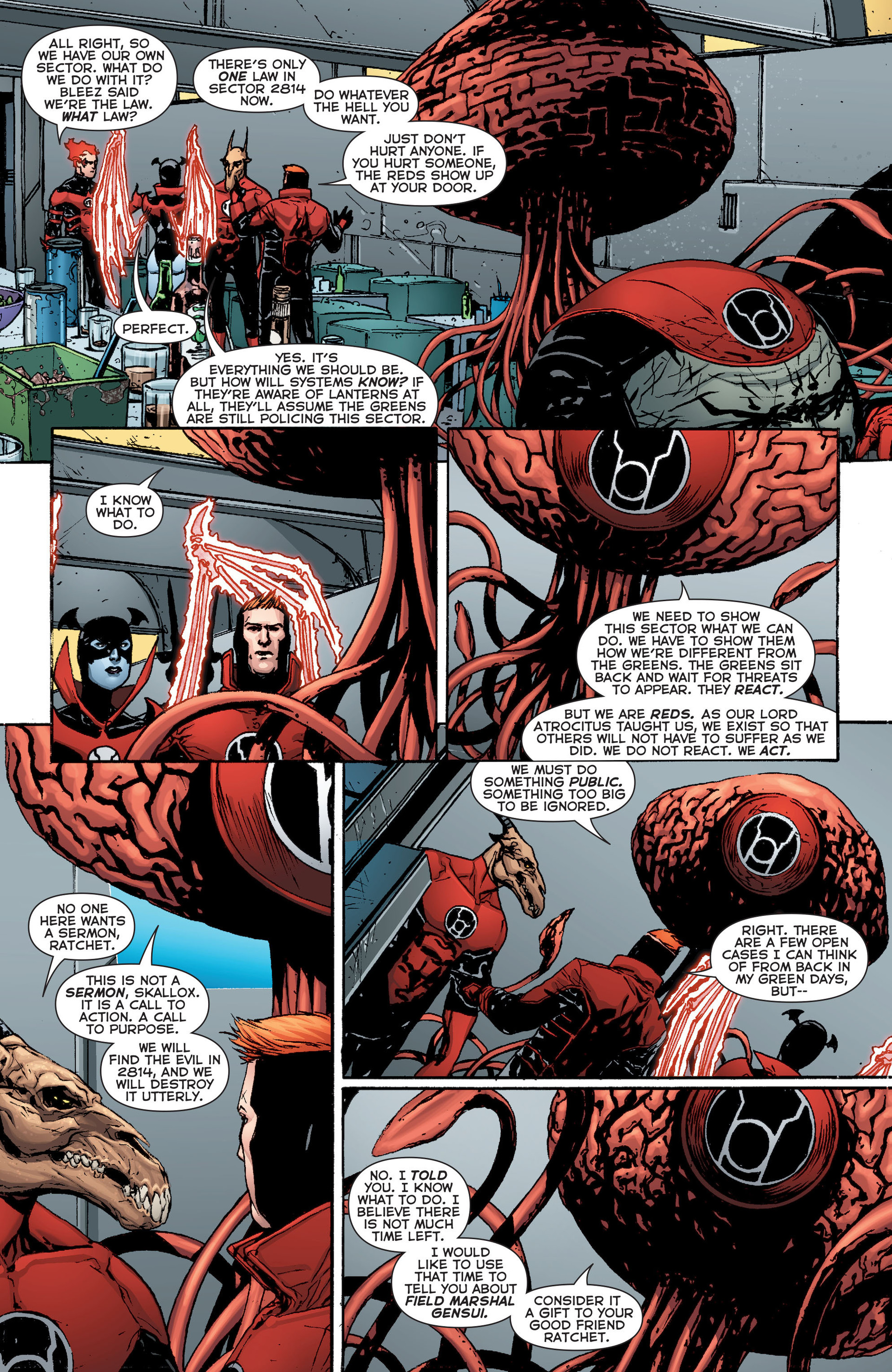 Read online Red Lanterns comic -  Issue #25 - 9